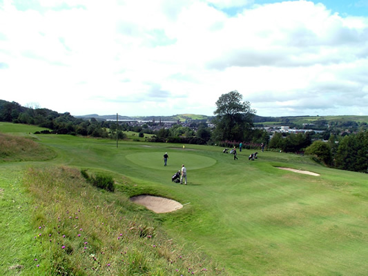 View of the fourteenth green 